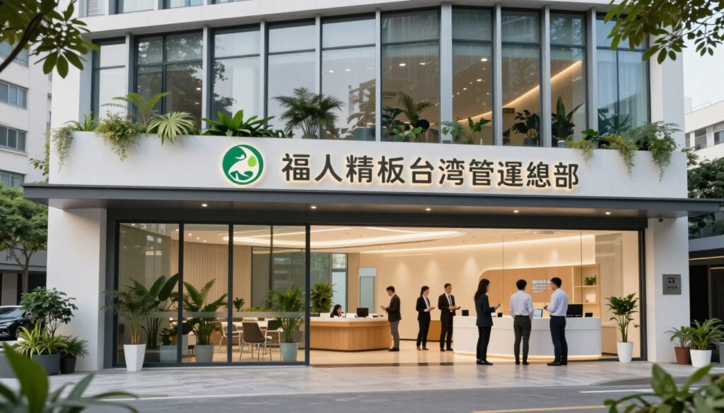福人精板台灣營運總部